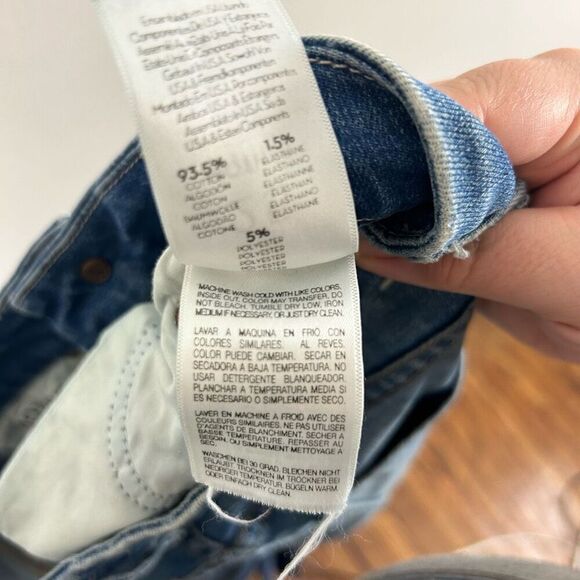 MOTHER Looker Ankle Fray Jeans Birds of Paradise Size 25 GUC D97 - Picture 8 of 8